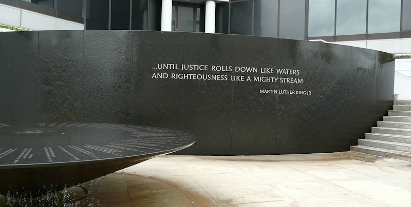 The Civil Rights Memorial, Montgomery, AL