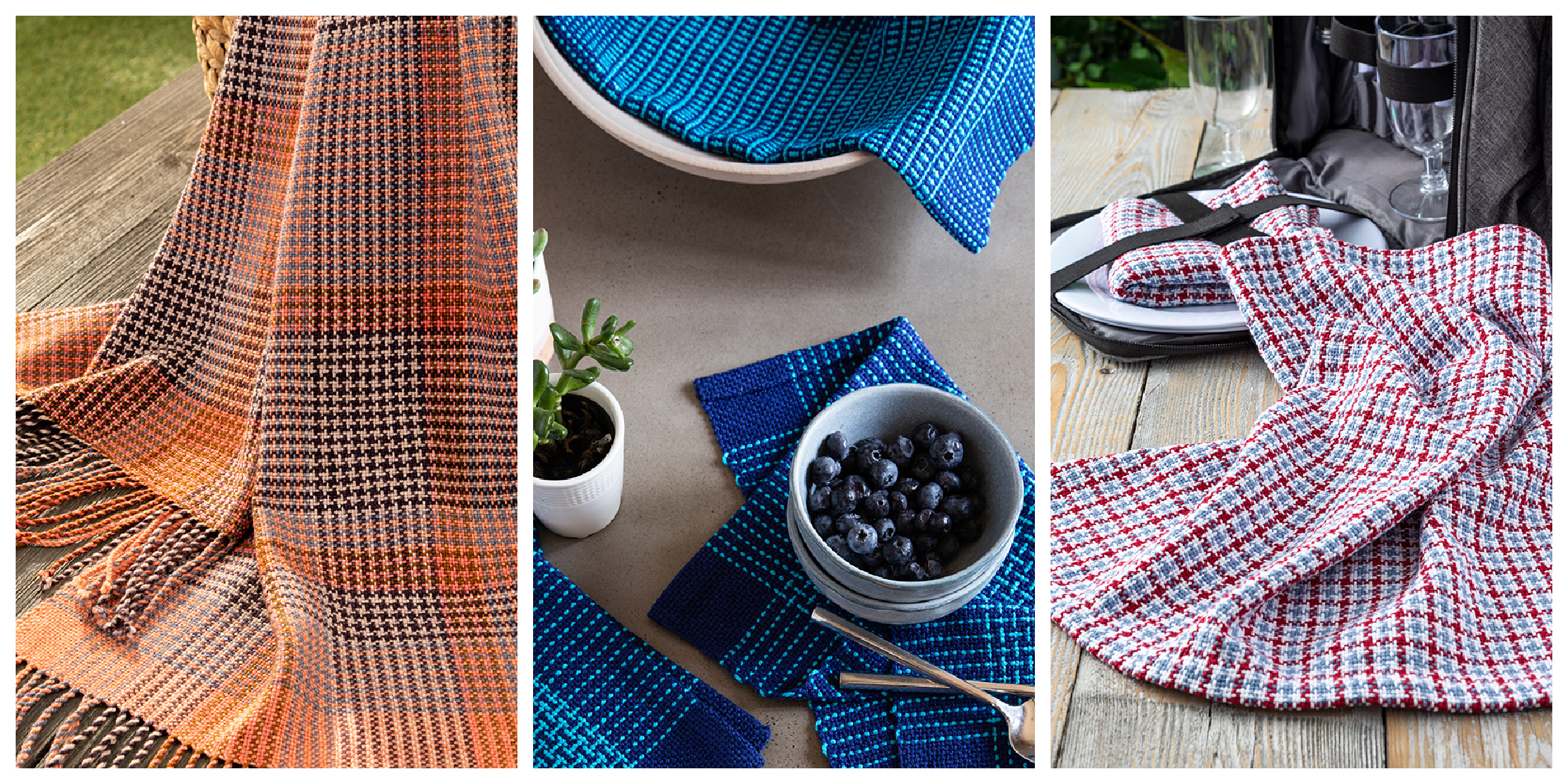 Color and weave trio