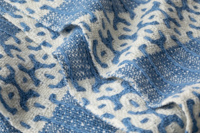 O' So Beautiful Scarf by from Handwoven Nov/Dec 2021. Photo by Matt Graves.