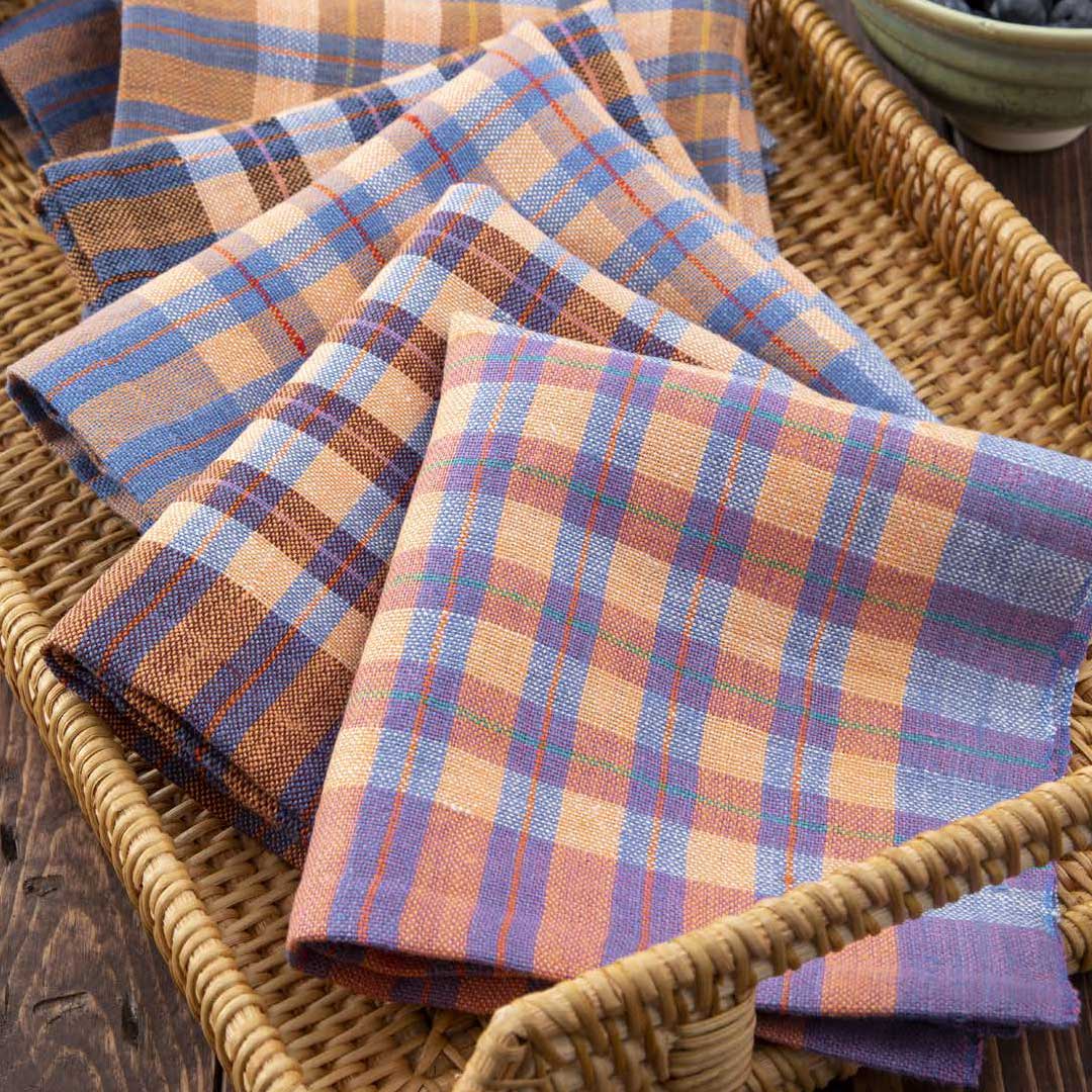 Luncheon Napkins by Kira Keck from Handwoven May/June 2021