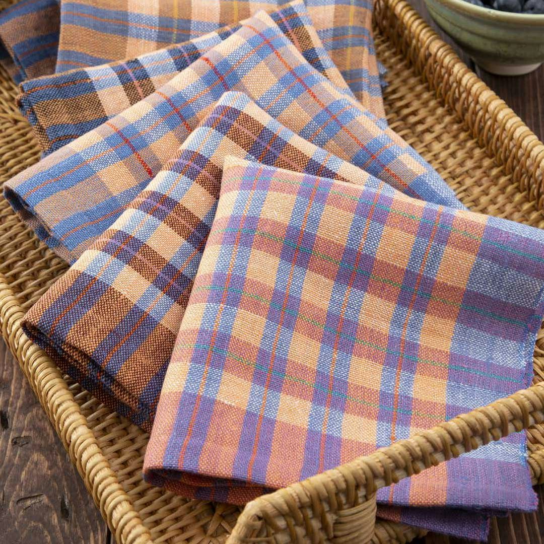Luncheon Napkins by Kira Keck from Handwoven May/June 2021