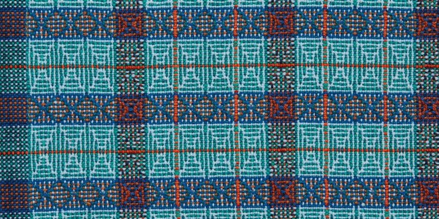 Colorful Shadow-Weave Napkins Image