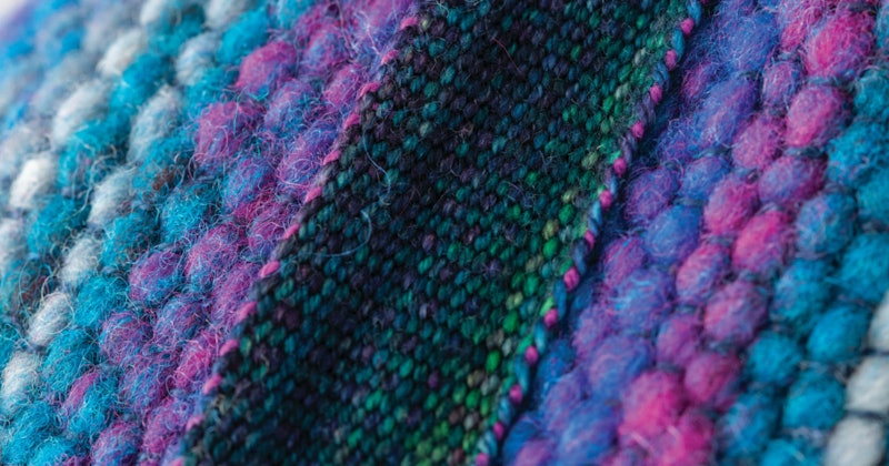 Thick and Quick Poncho by Tammy Bast from Little Looms Holiday 2021