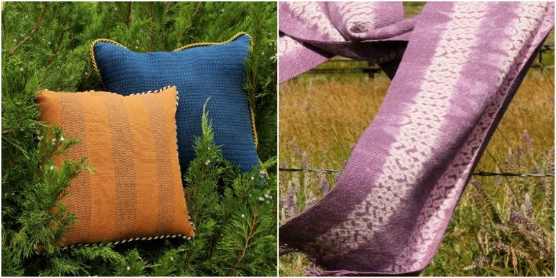 Supplemental warp weaving projects
