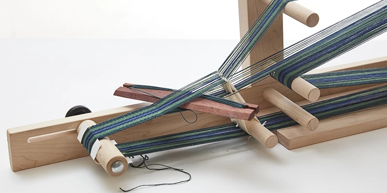 Small Wooden Weaving Loom - Natural Finish (Loom Only)