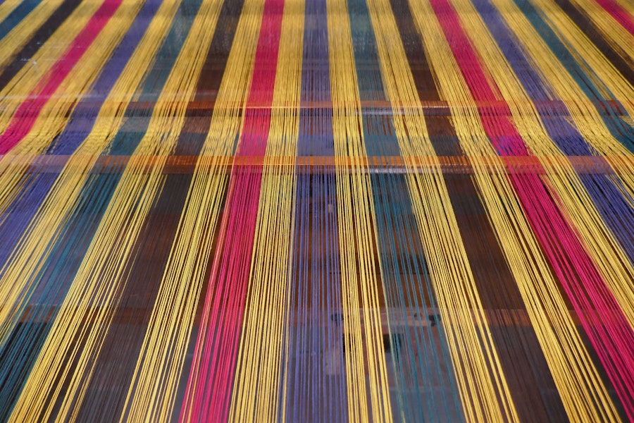 Warping Back to Front with Two Crosses Image