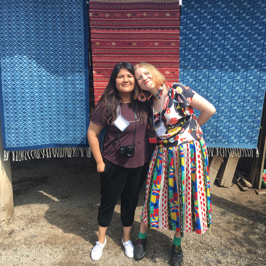 Two WARP attendees during previous year