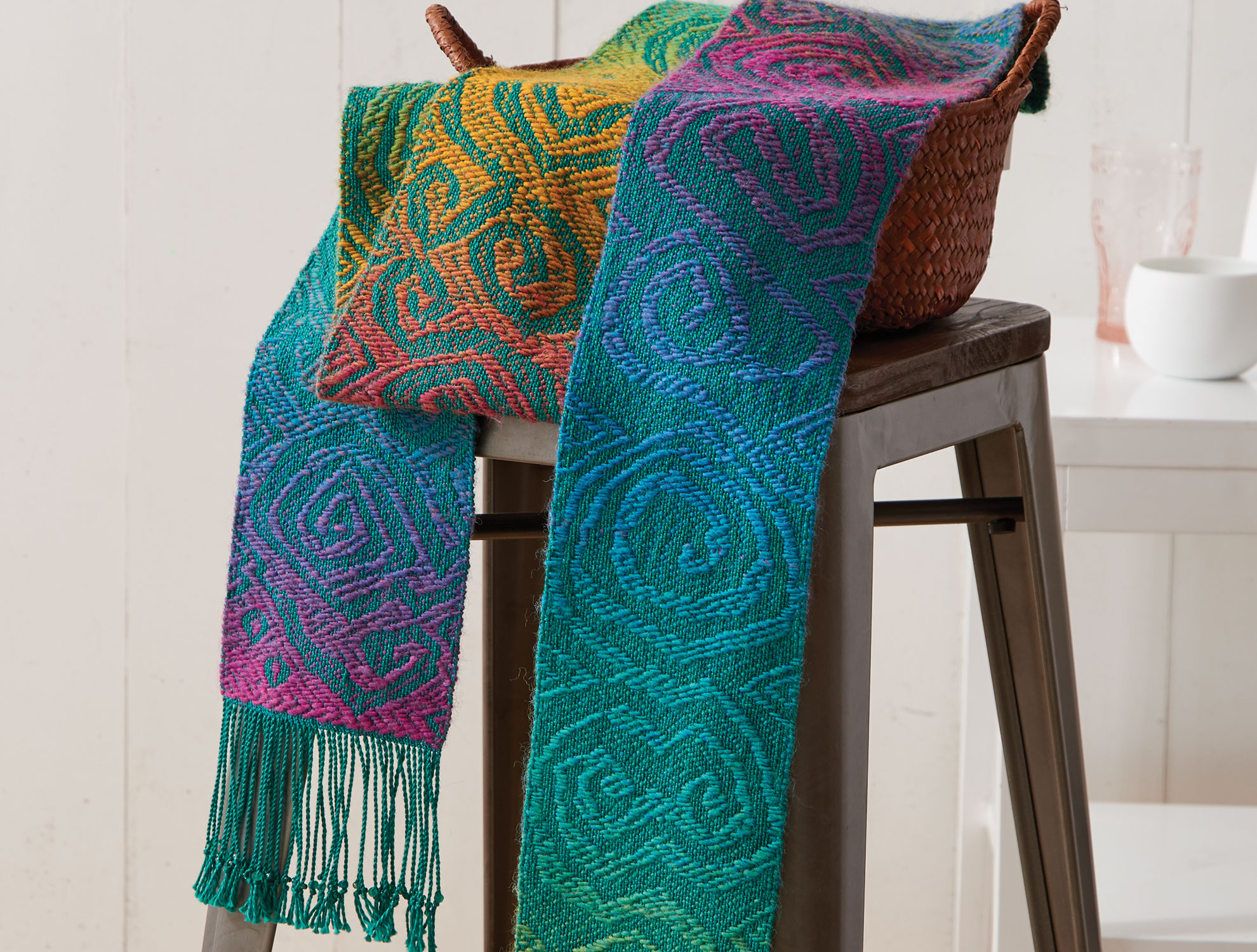 overshot on rigid heddle loom free sample
