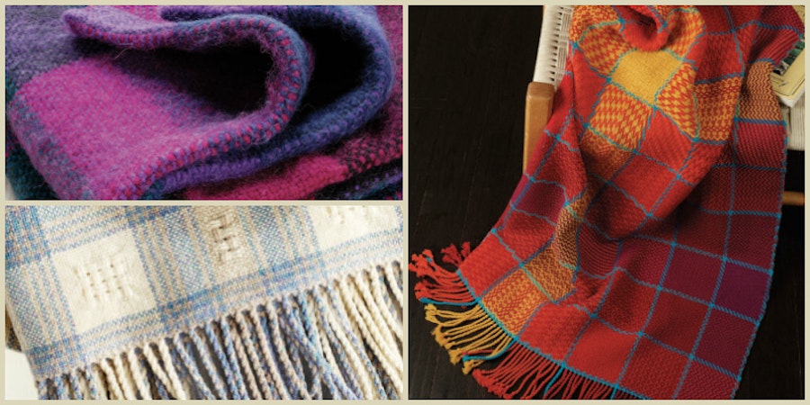 Diana Sanderson's Scarves with Sea Silk Warp Image
