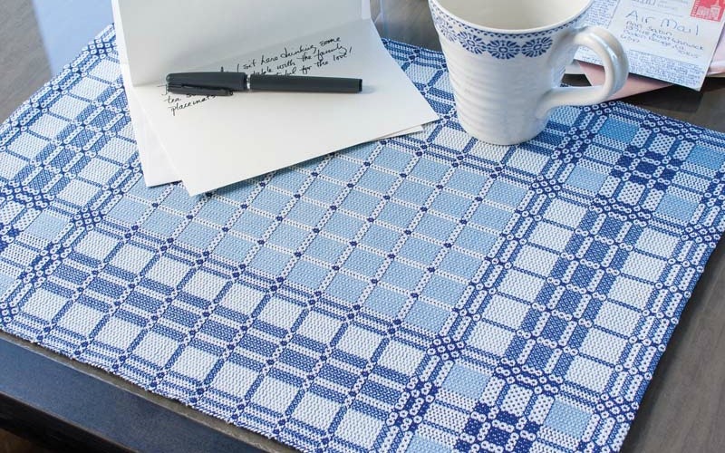 Starry Sky Placemats. caption: The Starry Sky Placemats by Judit Ozoray.