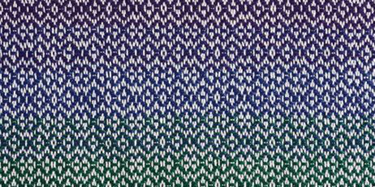 Detail from Linda Silvern's Fabric from Handwoven September/October 2016 Photo by Joe Coca