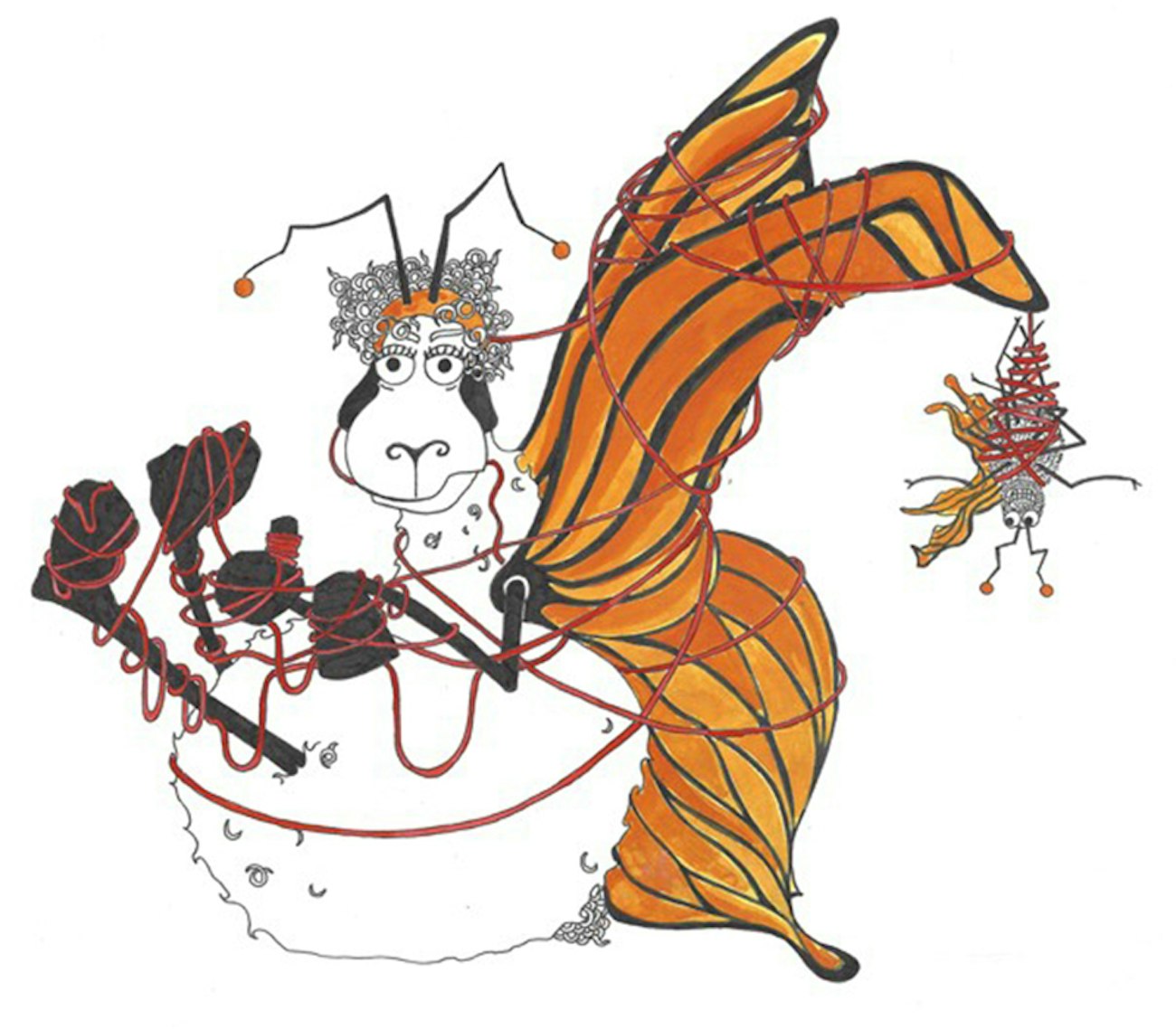 Untangled illo crop by Meece