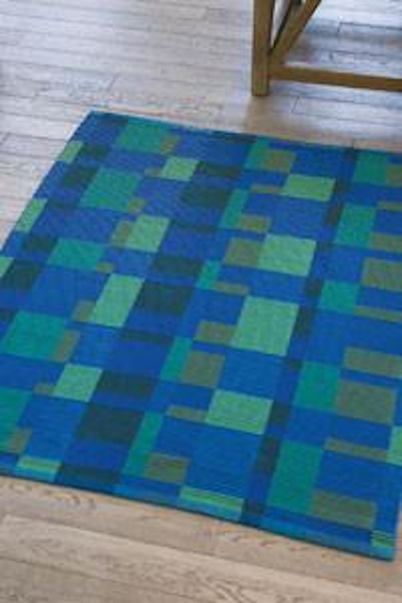 A Rep Rug to Honor Cranbrook's Legacy Weaving Pattern Download Image