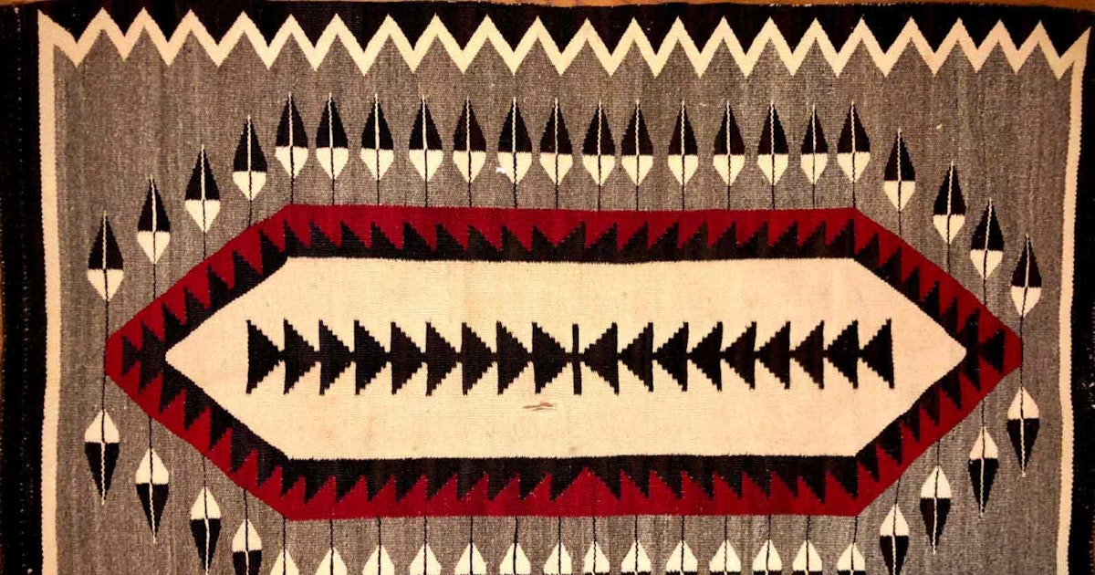Navajo Rasps Tribe Navajo Weaving Spectacular Navajo Textile Featured In COWBOYS