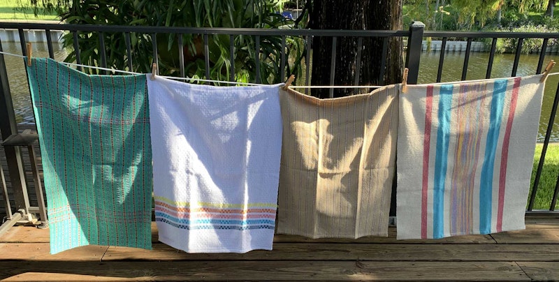 towels on line P Morgan