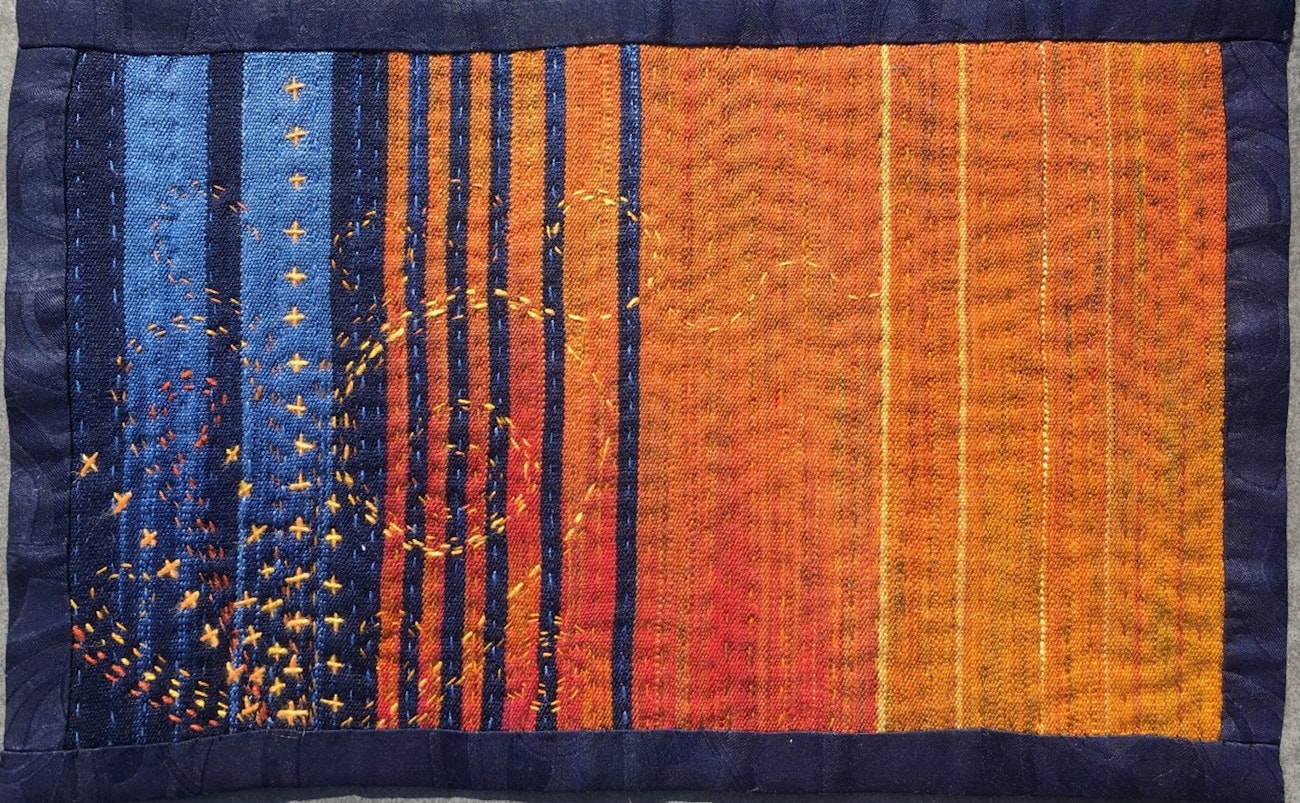 lamb stitches wall art