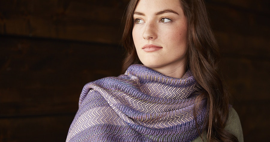 Loom Theory: Eight and Over Eight Scarf Collection—A Weaving Remedy
