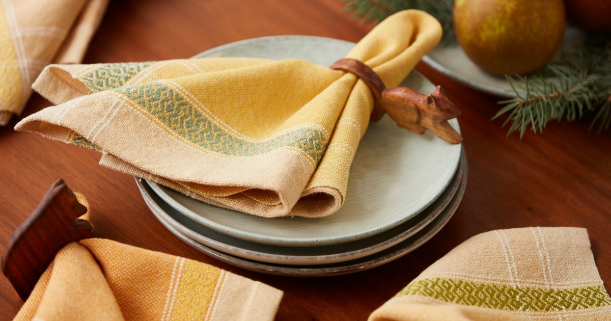 Happy Napkins (Hapkins) Handwoven