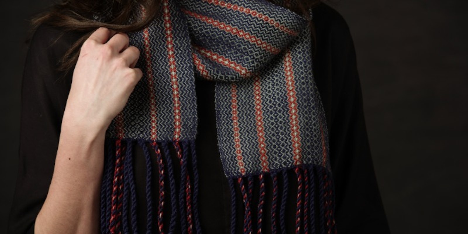 Discover Loom Theory: Four-Shaft Scarf Collection from Handwoven