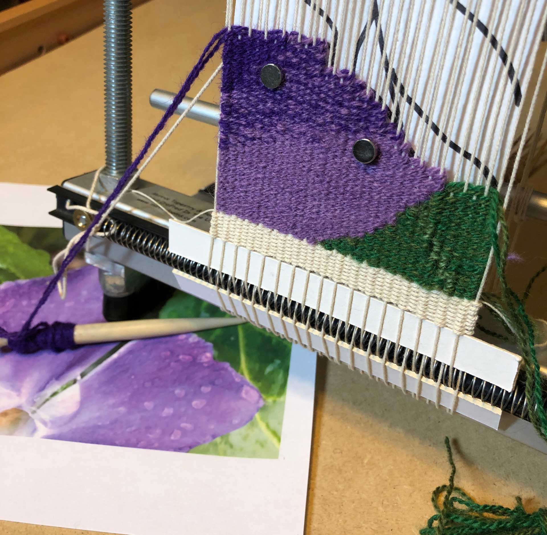 Make a Cartoon and Use It for Tapestry! Handwoven