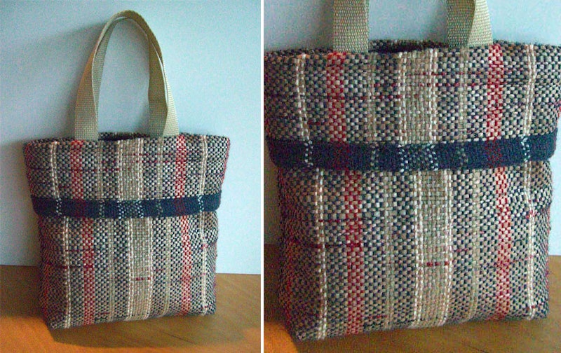 Learn how to reuse your plastic bags with this pattern, A Dressed-Up Recycled Bag, by Virginia Balch. Photo by Virginia Balch