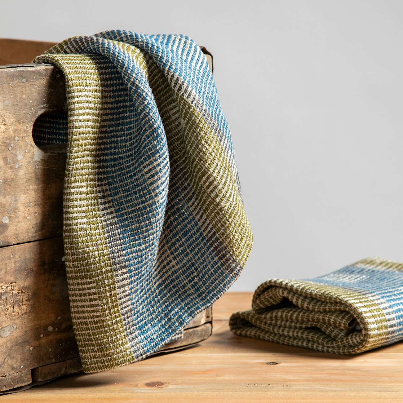 Cynthia Newman’s Turning Autumn Towels. Photo by Matt Graves