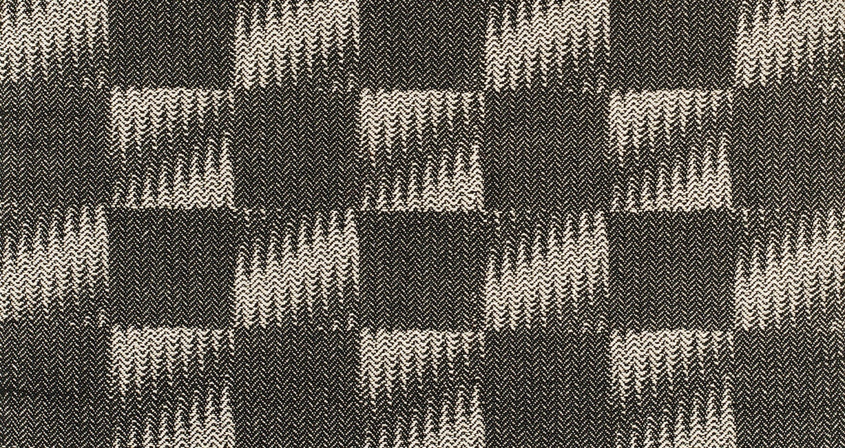 A detail of an advancing twill by Sheila O’Hara