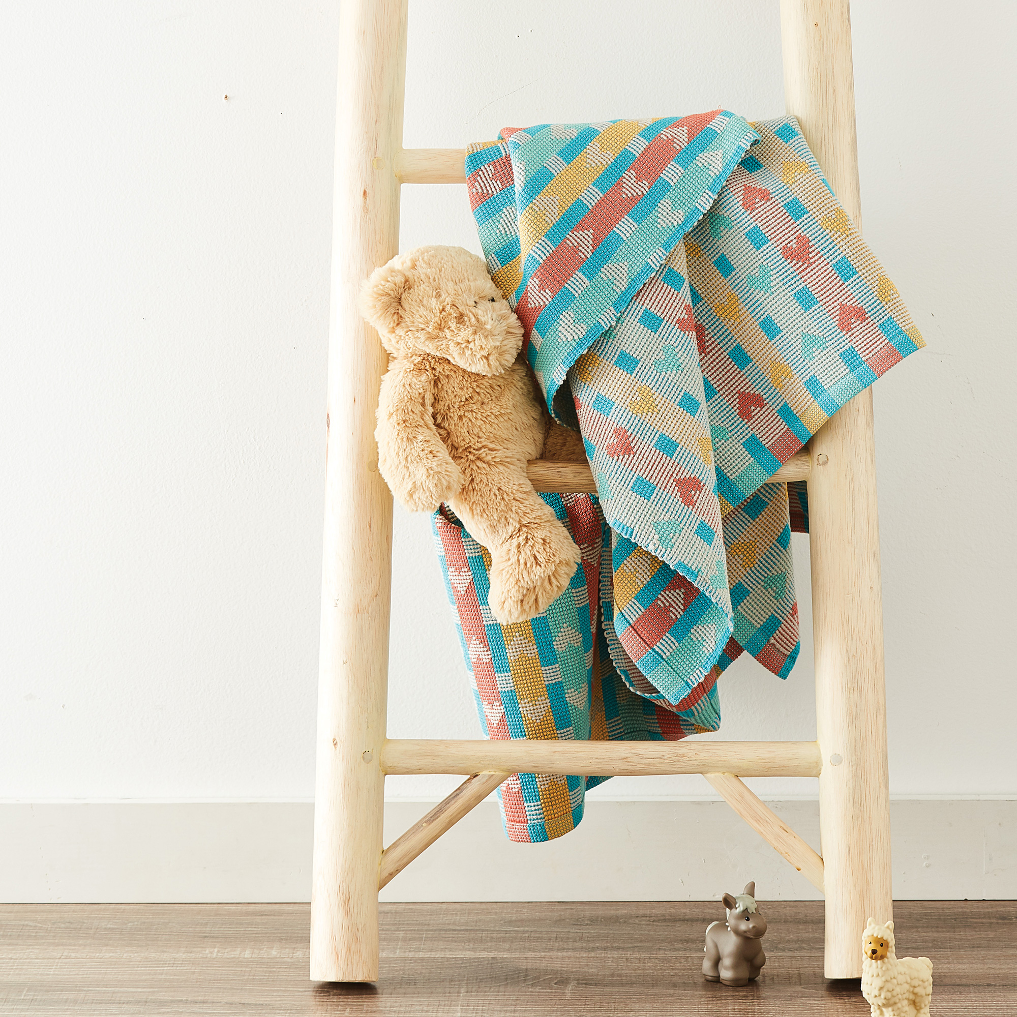 Cotton Fleece and Cotton Fine Article + Sweetheart Baby Blanket Pattern | eBook Image