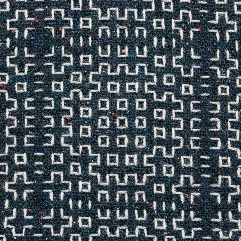 Sashiko-Ori Throw | WIF Image