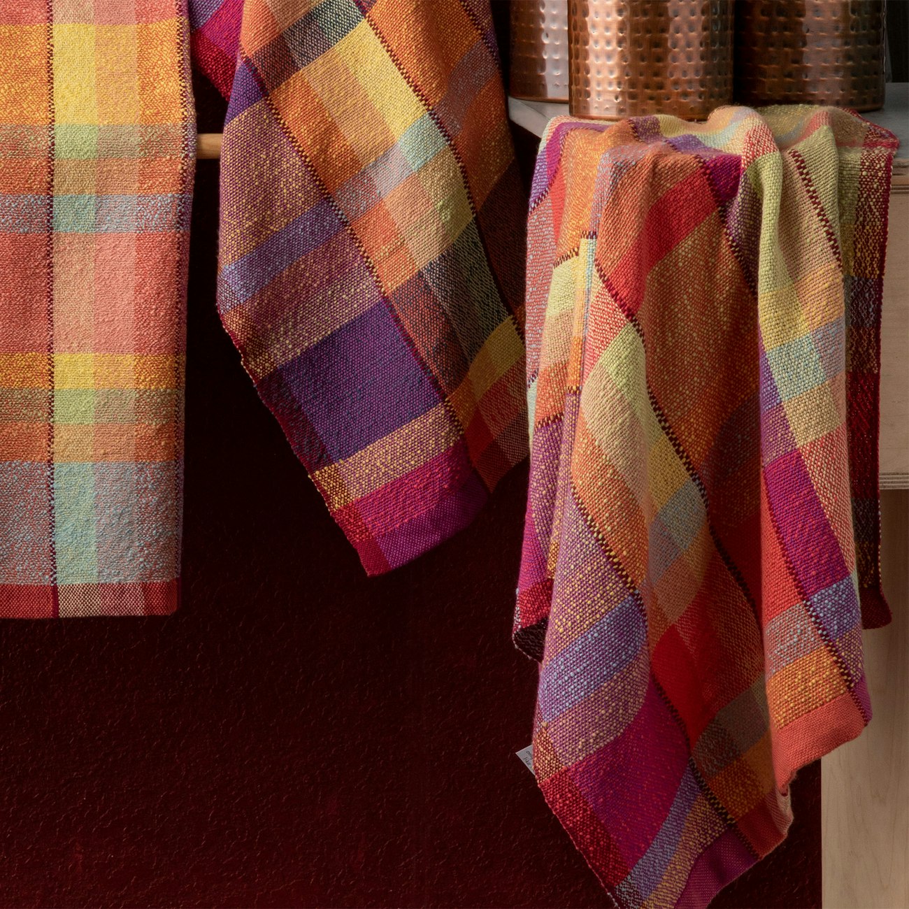 We couldn’t showcase a color gallery without towels or something multi-colored. These Oak Forest Towels by Keith Lilly gave us both! From Handwoven Jan/Feb 2022. Photo by Matt Graves