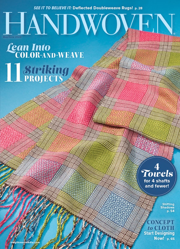Cover of Handwoven May/June 2023