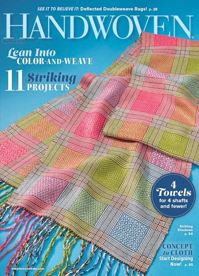 Cover of Handwoven May/June 2023