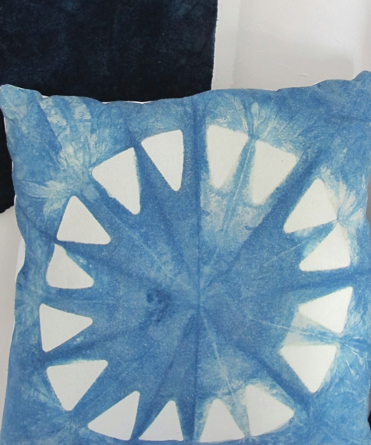 Dark Indigo Itajime Long Cushion Dark Indigo Itajime Long Cushion