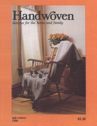 Cover of Handwoven Fall/Winter 1980