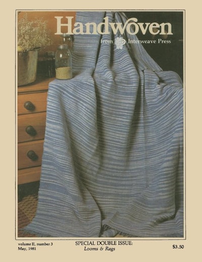 Cover of Handwoven May/June 1981