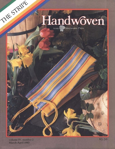 Cover of Handwoven March/April 1983
