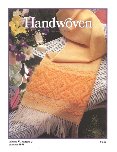 Cover of Handwoven May/June 1984