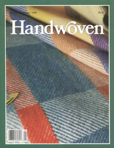 Cover of Handwoven January/February 1988