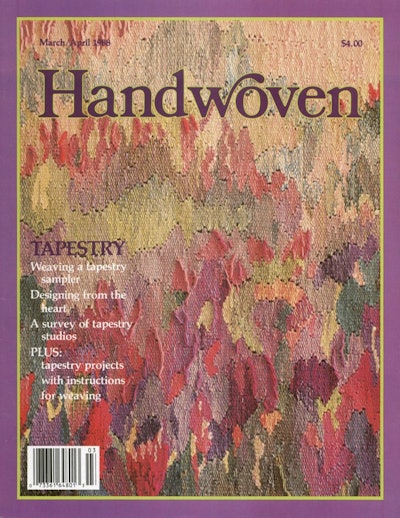 Cover of Handwoven March/April 1988