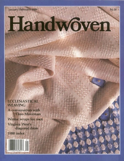 Cover of Handwoven January/February 1989