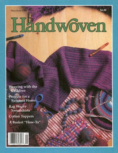 Cover of Handwoven May/June 1989