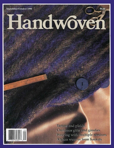 Cover of Handwoven September/October 1990