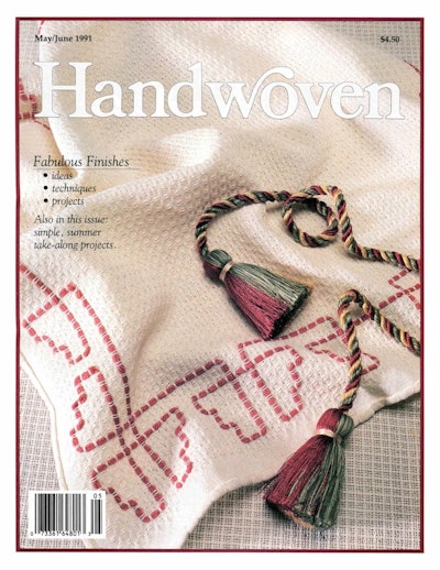Cover of Handwoven May/June 1991
