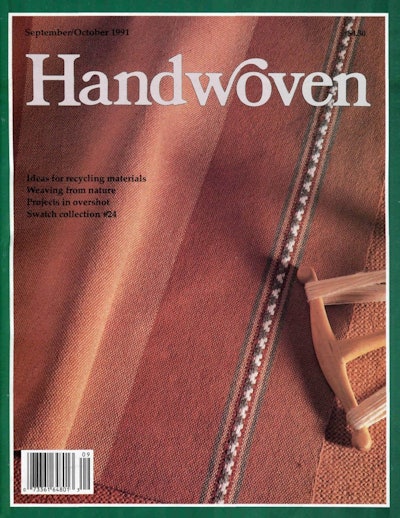 Cover of Handwoven September/October 1991