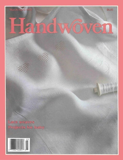 Cover of Handwoven March/April 1992