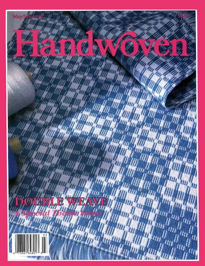 Cover of Handwoven May/June 1992