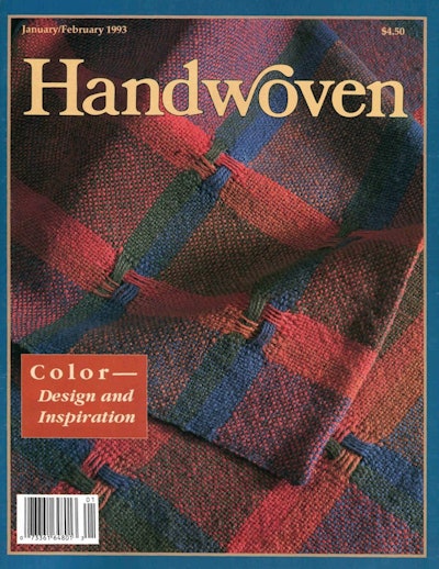 Cover of Handwoven January/February 1993