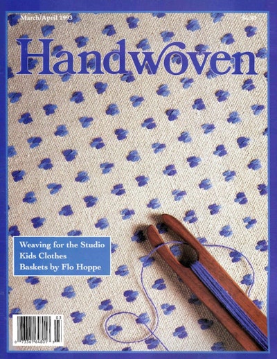 Cover of Handwoven March/April 1993