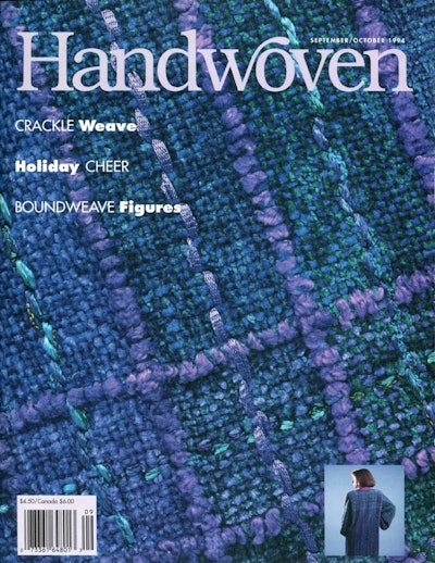 Cover of Handwoven September/October 1994