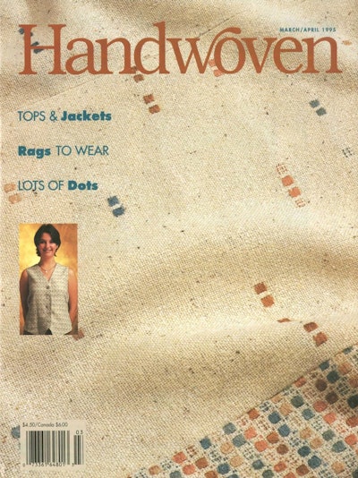 Cover of Handwoven March/April 1995